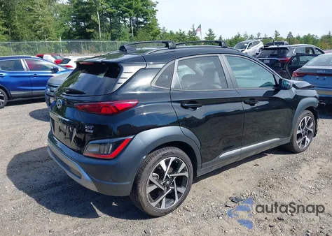 2022 Hyundai Kona Limited z USA, uszkodzony, nr VIN KM8K5CA3XNU849231